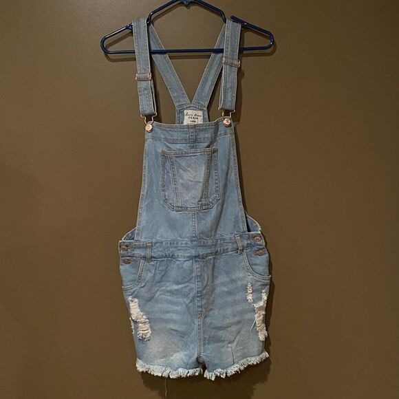 Love Tree Denim Overalls - Picture 2 of 12